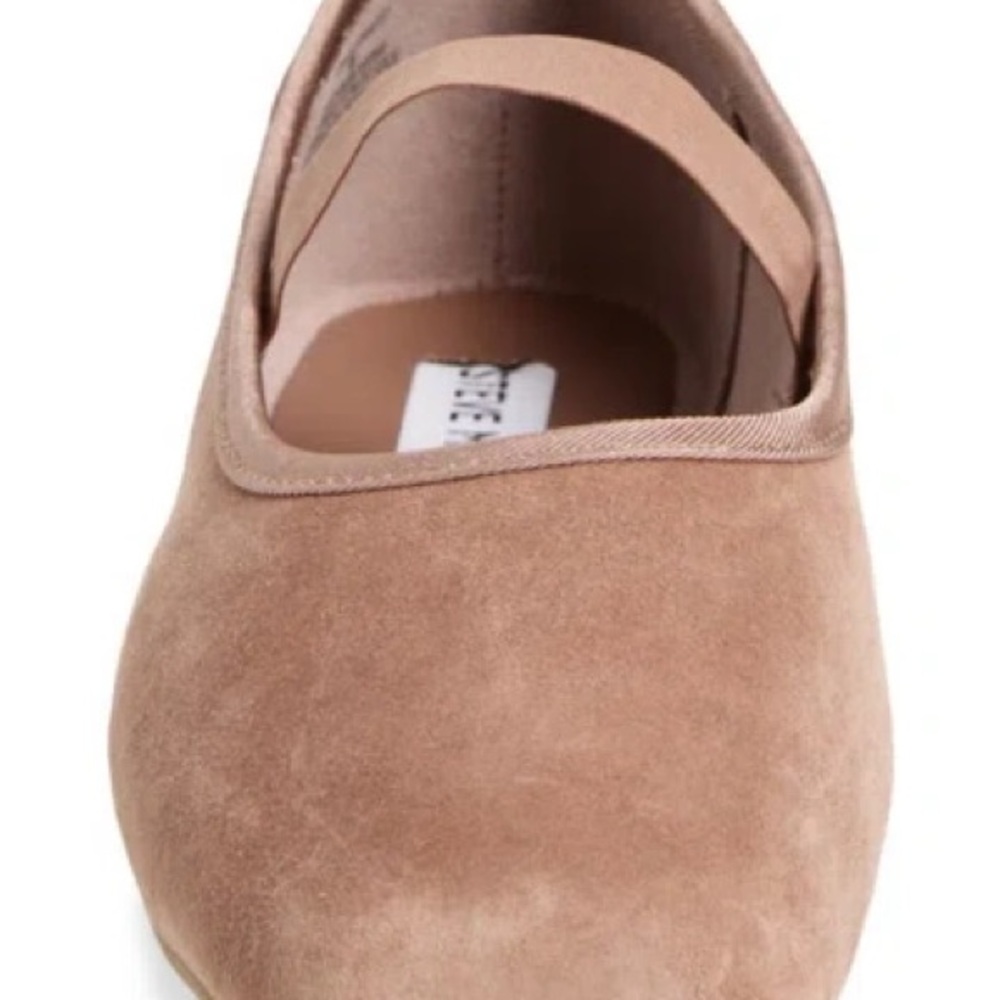 Tan Suede Ballet Flats - Picture 3 of 4